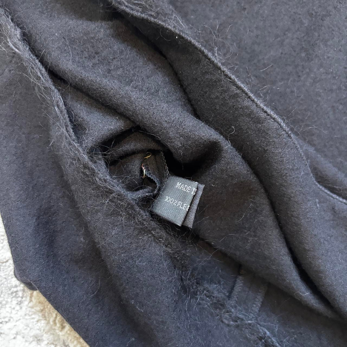 Prada FW1998 Black Wool Top