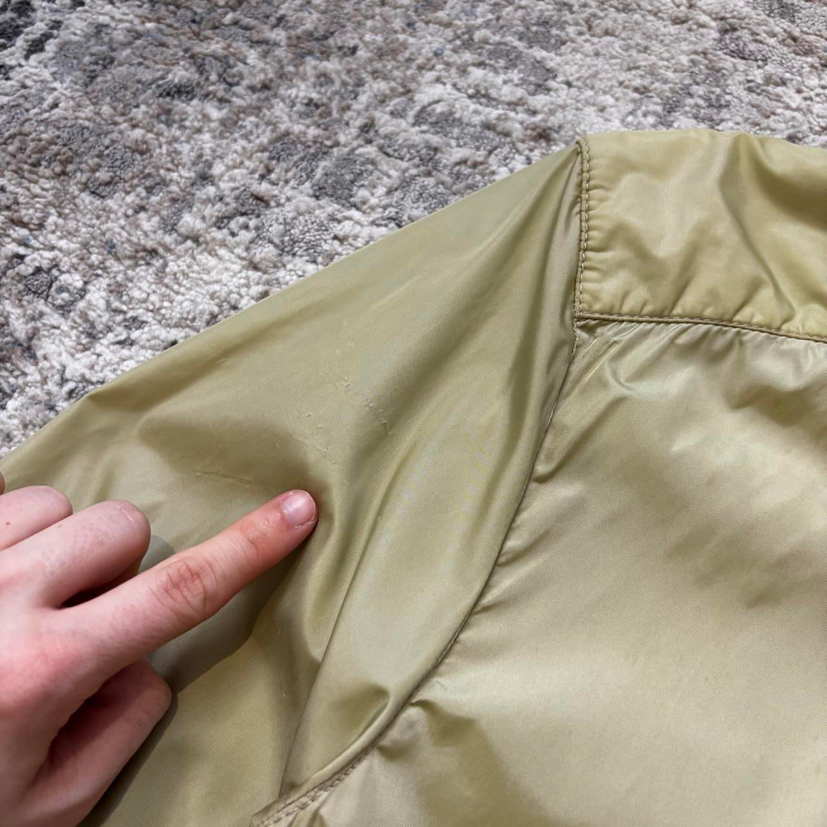 Prada Sport SS2000 Nylon Biker Jacket