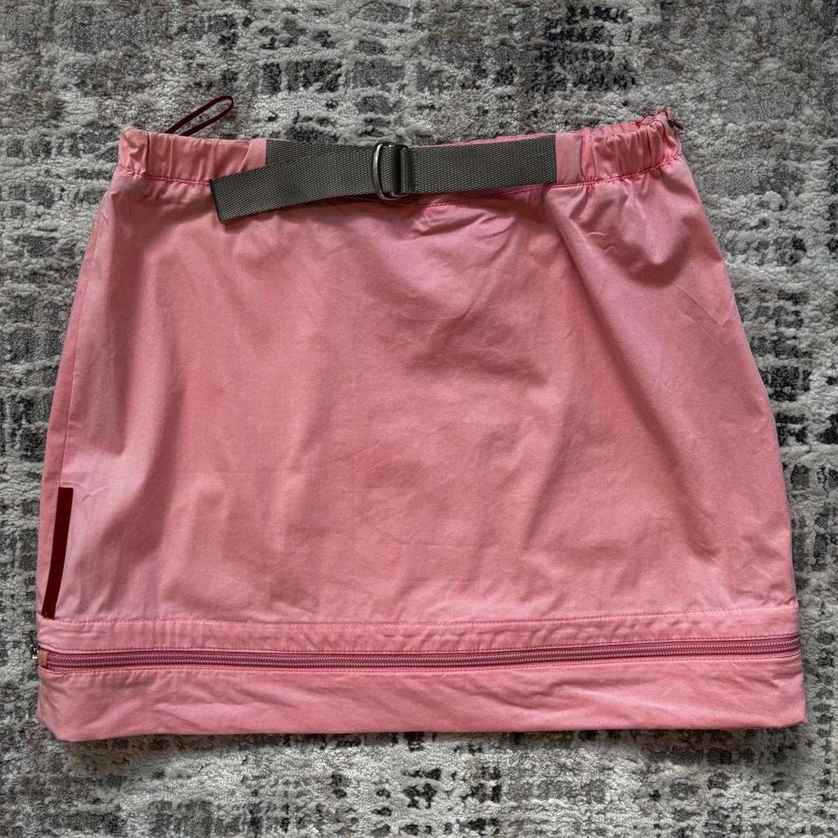 Prada Sport SS2000 Pink Mini Skirt