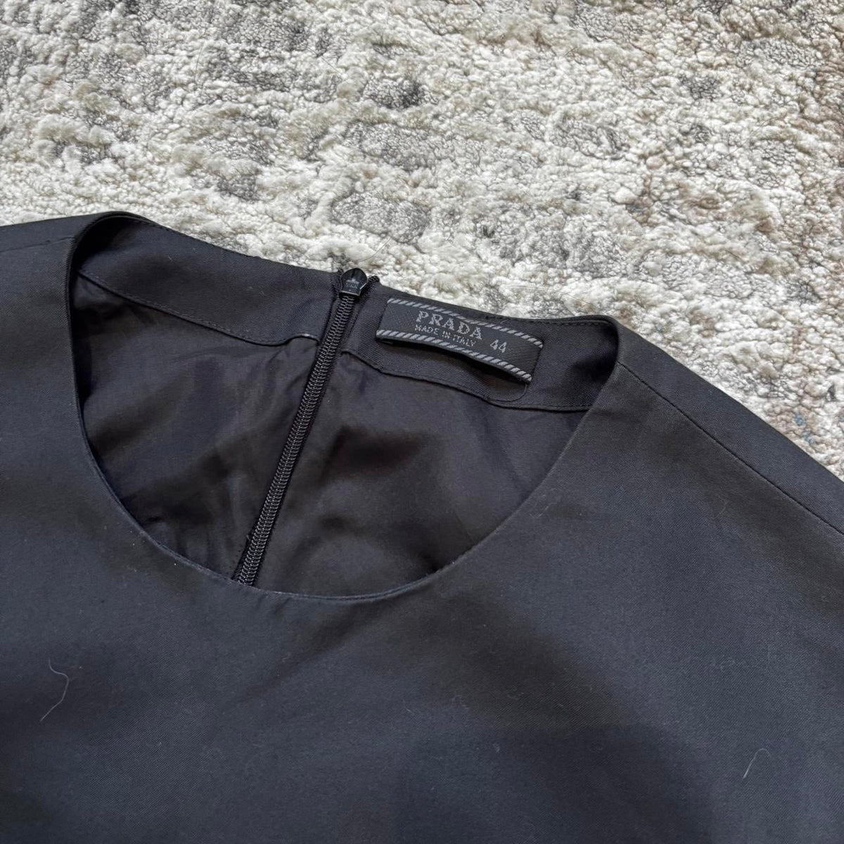 Prada SS1998 Silk Black Top