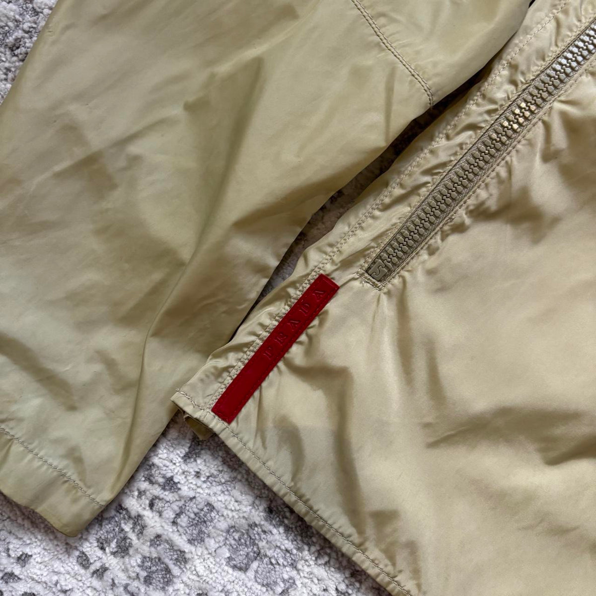 Prada Sport SS2000 Nylon Biker Jacket