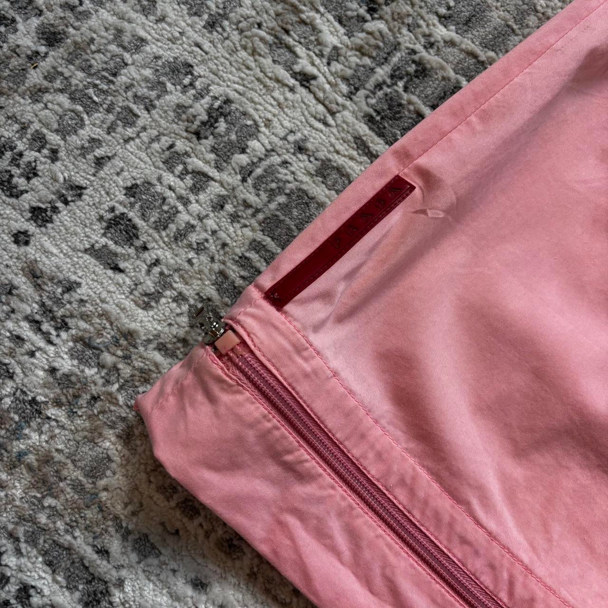 Prada Sport SS2000 Pink Mini Skirt