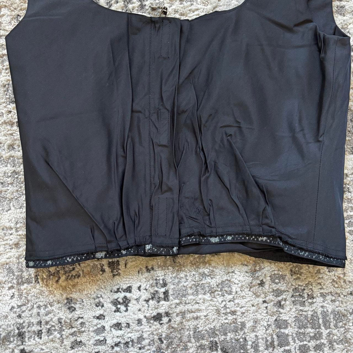 Prada SS1998 Black Satin Top