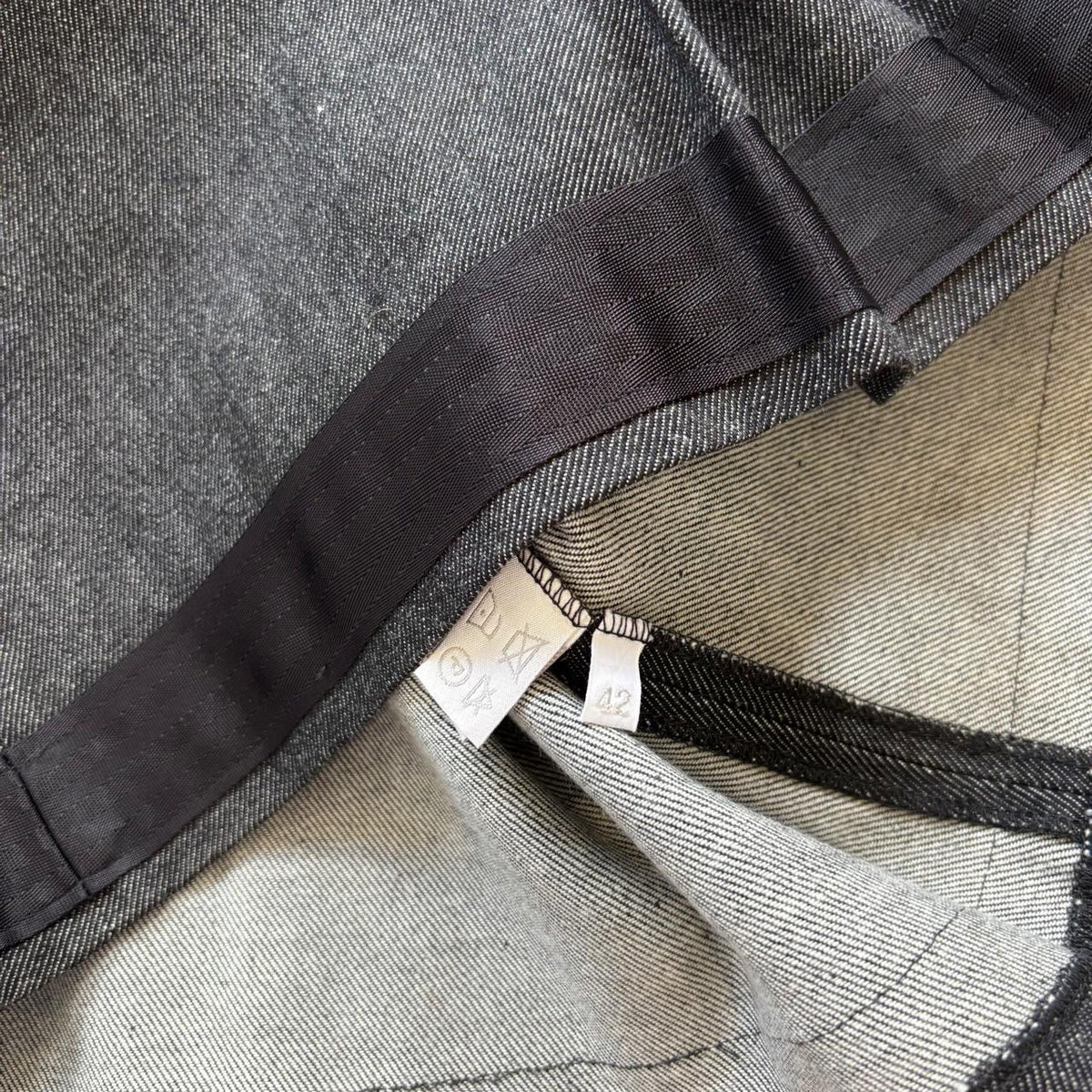 Miu Miu SS1999 Denim Top