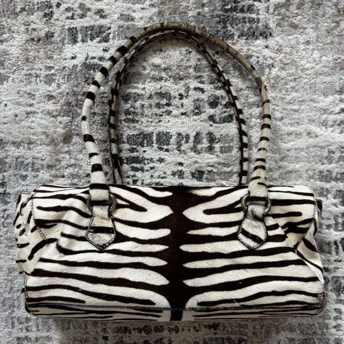 Prada 00s Zebra Handbag
