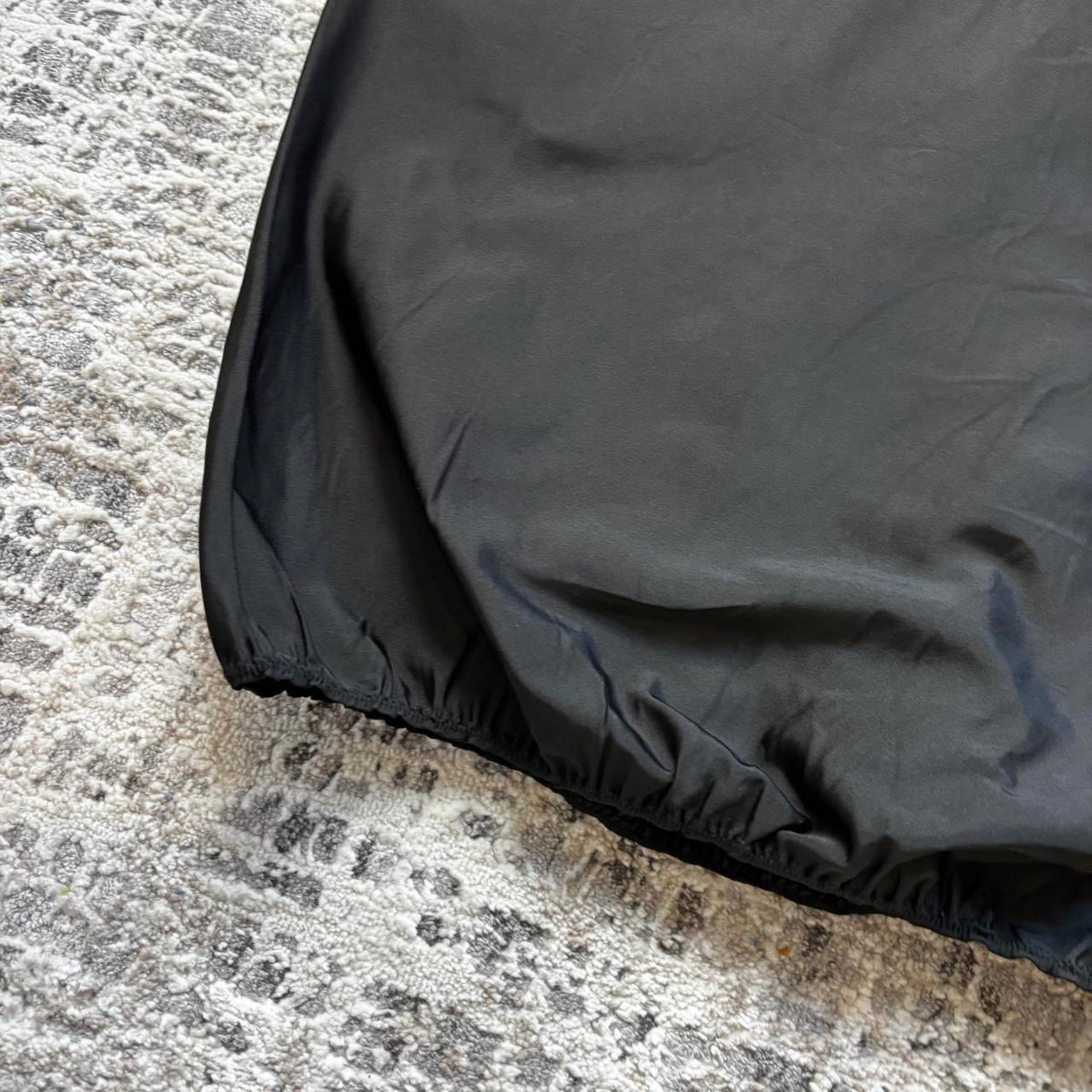 Prada SS1998 Black Silk Skirt