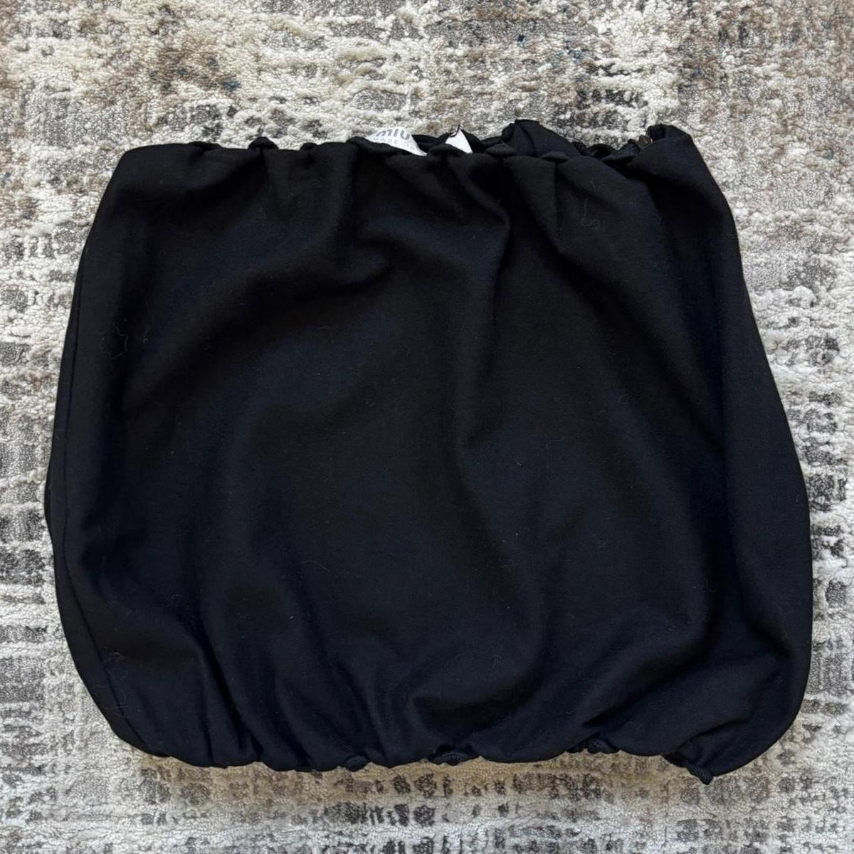 Miu Miu FW1998 Black Bubble Skirt