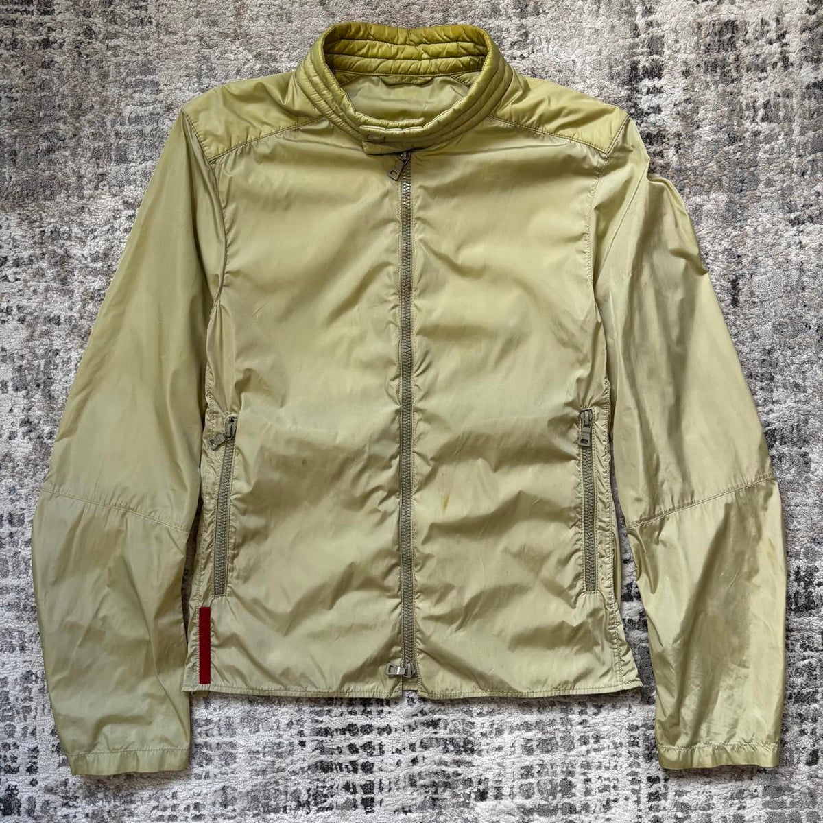 Prada Sport SS2000 Nylon Biker Jacket