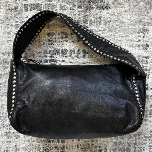 Miu Miu Black Leather Studded Bag