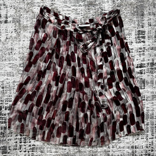 Prada SS00 Lipstick Sheer Skirt