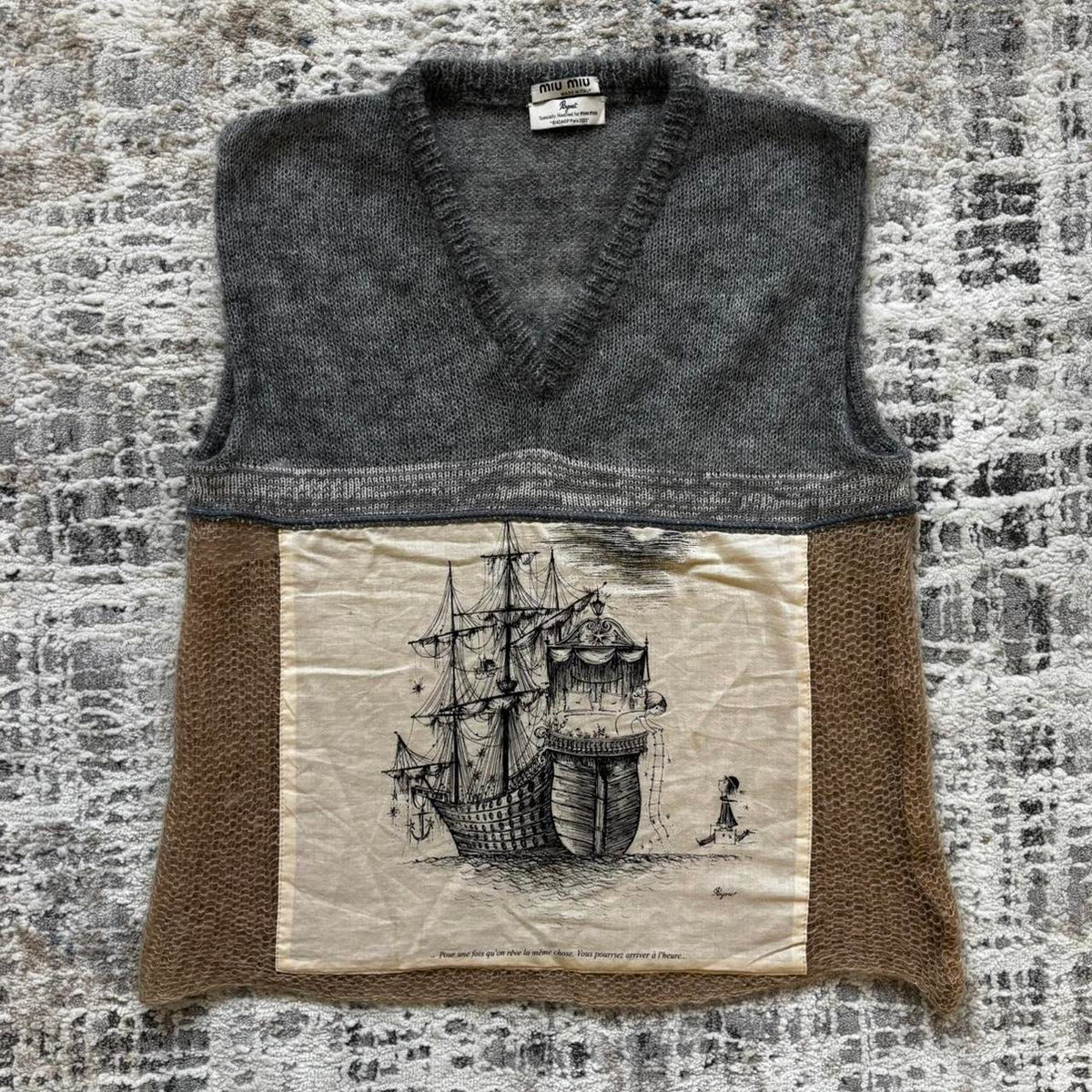 Miu Miu FW2003 Knit Top
