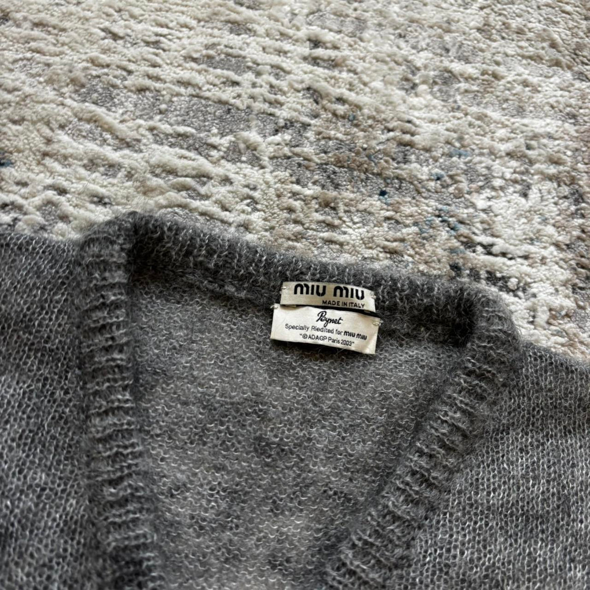 Miu Miu FW2003 Knit Top