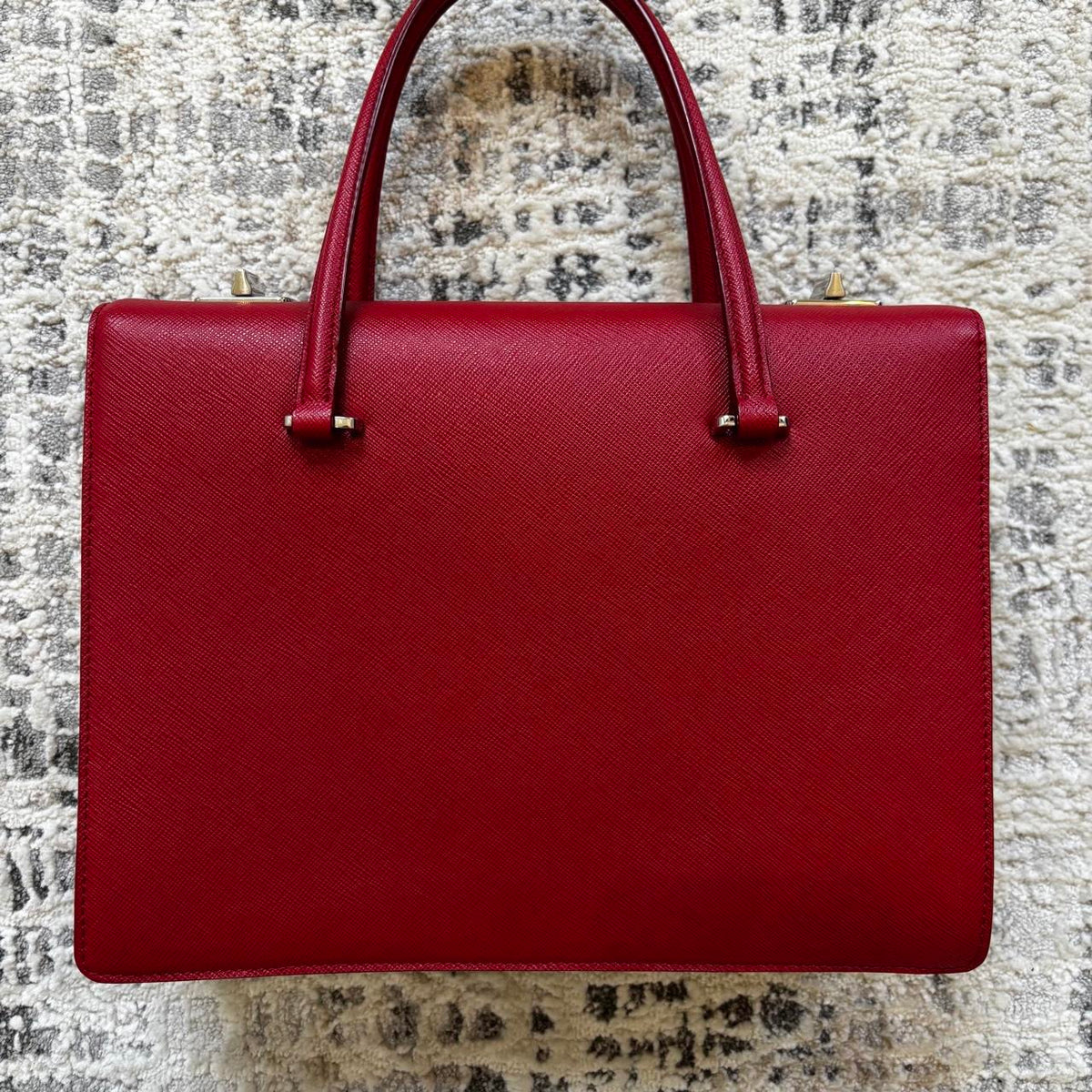 Prada SS2014 Graphic Saffiano Handbag
