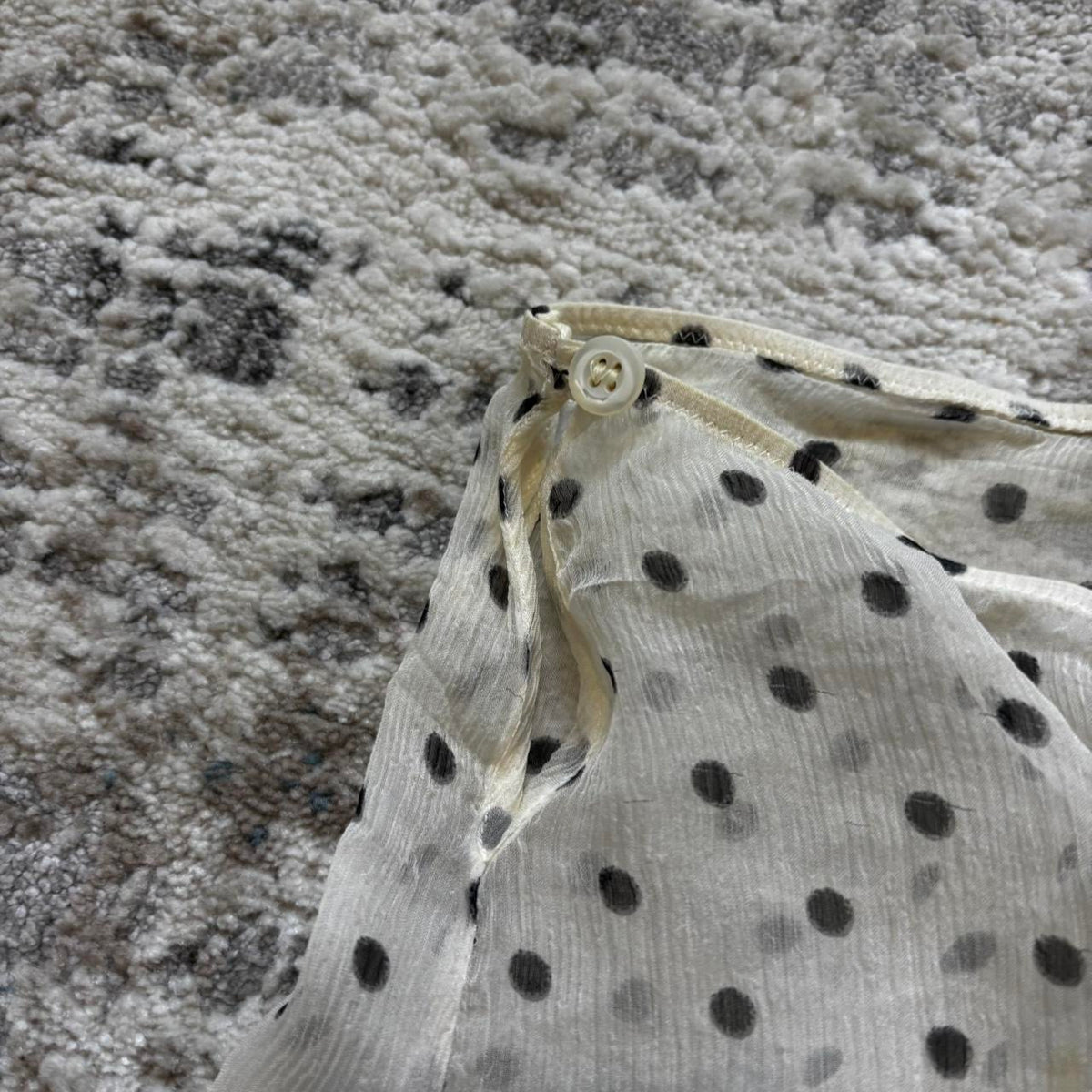 Prada SS2000 Sheer Polka Dot Skirt